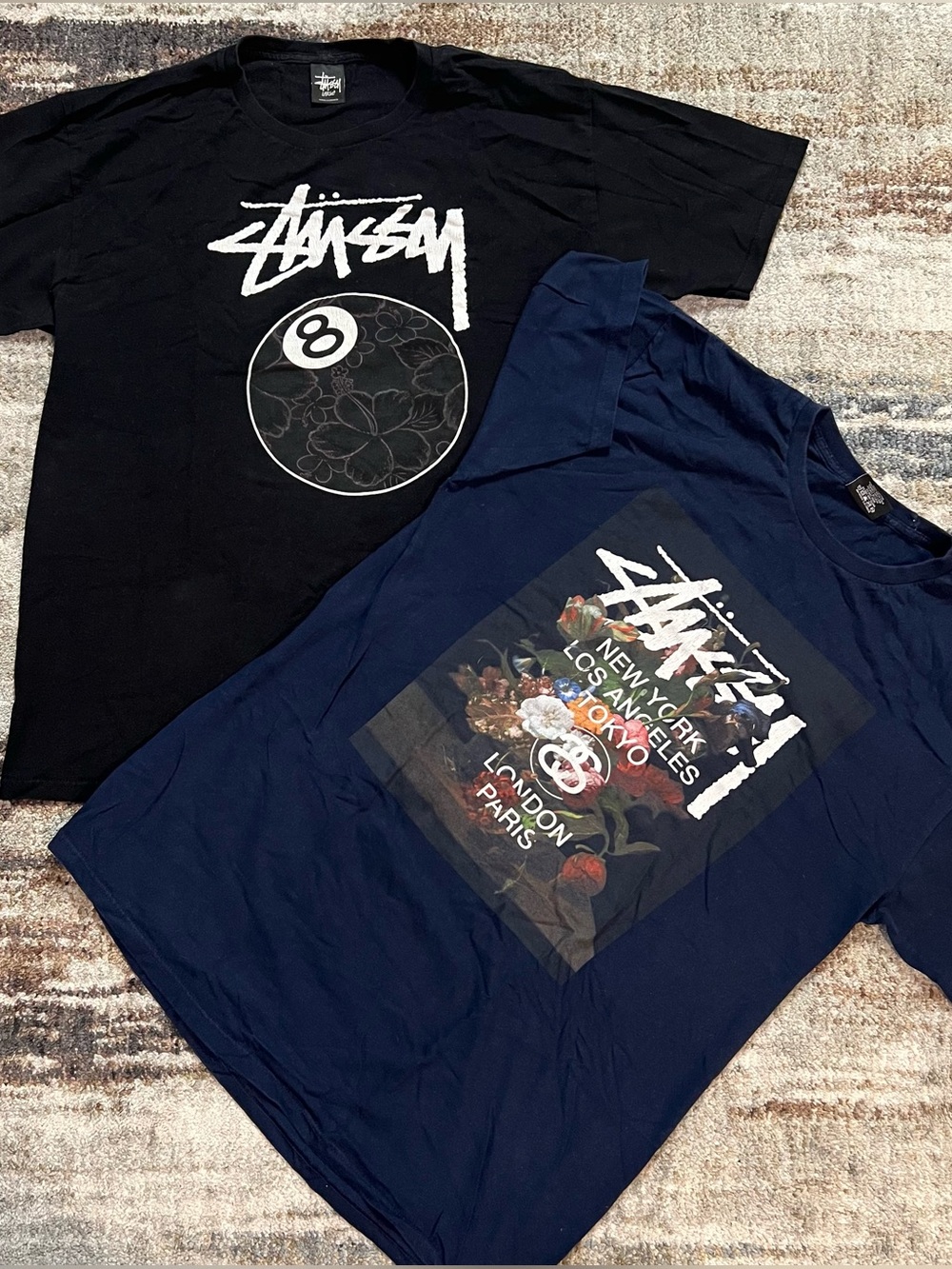 STÜSSY Tee Shirt Bundle Lot Size Large STUSSY